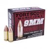 9mm Caliber Ammunition (Fort Scott Munitions) 115 grain 20 Rounds