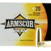 9mm Luger Ammunition (Armscor Precision Inc) 124 grain 20 Rounds