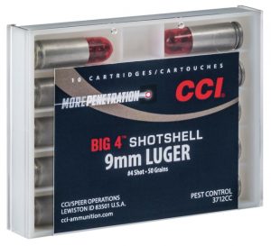9mm Luger Ammunition (CCI Ammunition) 45 grain 10 Rounds