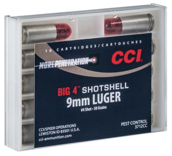 9mm Luger Ammunition (CCI Ammunition) 45 grain 10 Rounds
