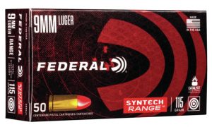 9mm Luger Ammunition (Federal Premium) 115 grain 50 Rounds