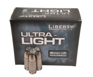 9mm Luger Ammunition (Liberty Ammunition) 50 grain 20 Rounds