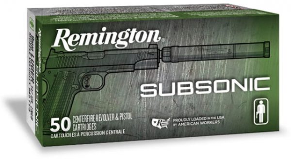 9mm Luger Ammunition (Remington) 147 grain 50 Rounds