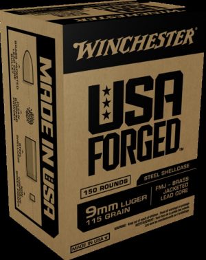 9mm Luger Ammunition (Winchester) 115 grain 150 Rounds