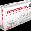 9mm Luger Ammunition (Winchester) 115 grain 50 Rounds