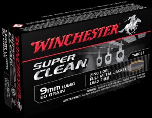 9mm Luger Ammunition (Winchester) 90 grain 50 Rounds