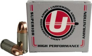 9mm +P , 9x19mm Parabellum Ammunition (Underwood Ammo) 65 grain 20 Rounds