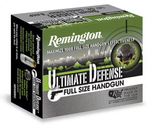 9mm +P Ammunition (Remington) 124 grain 20 Rounds